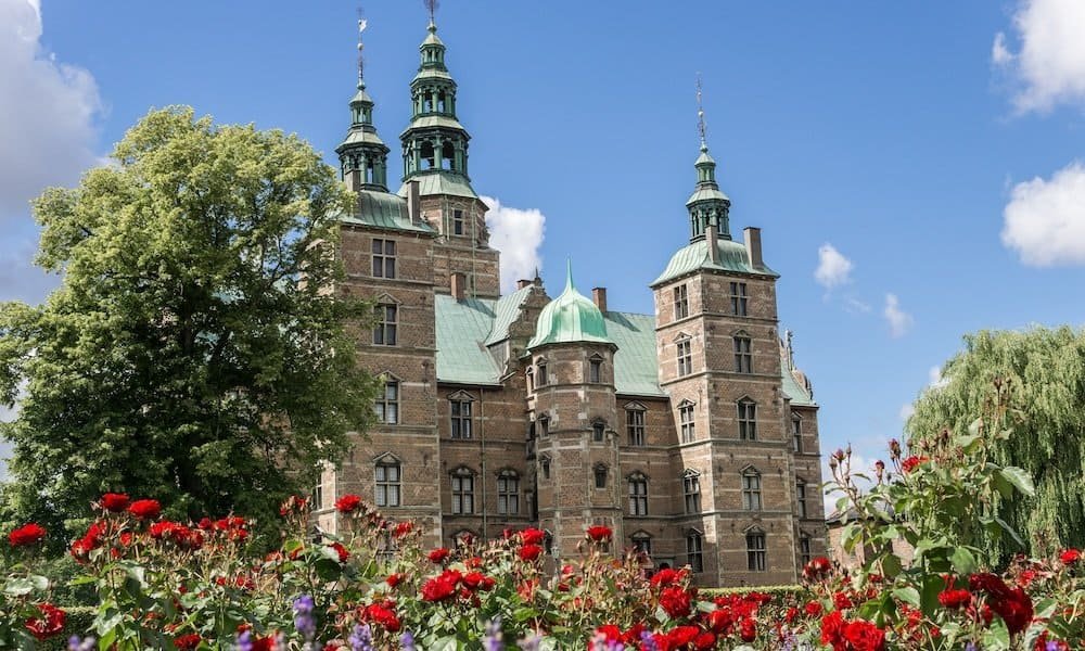 Il castello di Rosenborg a Copenaghen